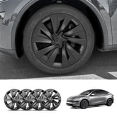 Tampas de roda Crossflow 19'' para Tesla Model Y Juniper 2025+ – Helix Style 2.0 (Conjunto de 4)